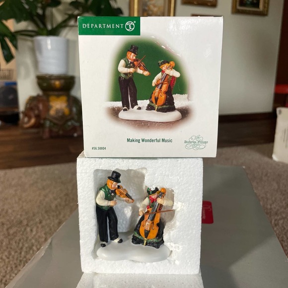 Department 56 Making Wonderful Music Statues - Picture 12 of 15